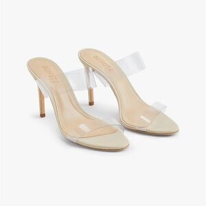 SCHUTZ ARIELLA SUEDE SANDAL 5.5